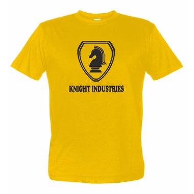 Knight Rider Shirt Herren - KNIGHT INDUSTRIES