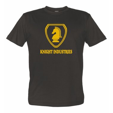 Knight Rider Shirt Herren - KNIGHT INDUSTRIES