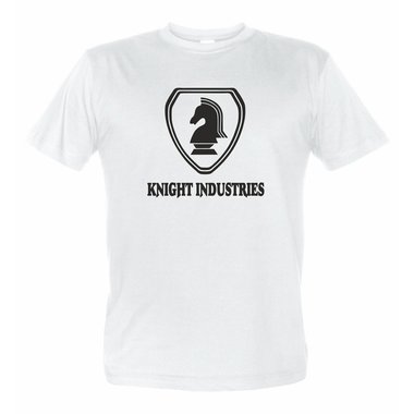 Knight Rider Shirt Herren - KNIGHT INDUSTRIES