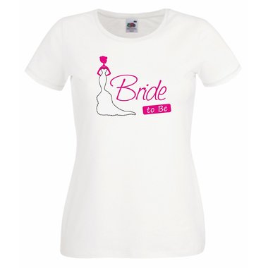 JGA Damen T-Shirt - Bride to be