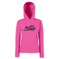 Abiturgeschenk - Damen Hoodie - Abitur 2018 - mit Sternen