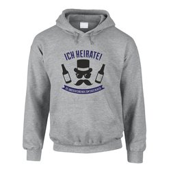 JGA Herren Hoodie - Ich heirate! Die Anderen Saufen -...