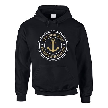 JGA - Herren Hoodie - Auf dem Weg in den Ehehafen