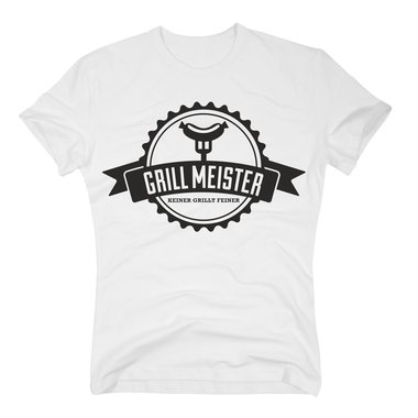 Grillmeister T-Shirt Herren - Keiner grillt feiner