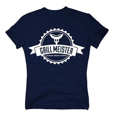 Grillmeister T-Shirt Herren - Keiner grillt feiner