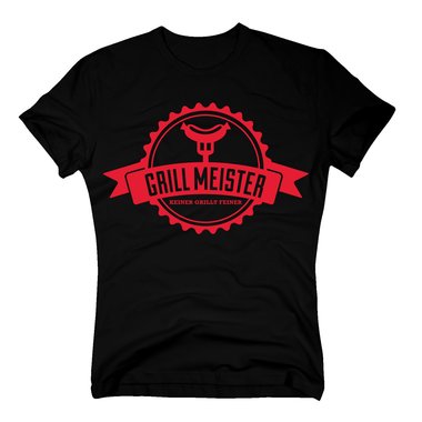 Grillmeister T-Shirt Herren - Keiner grillt feiner