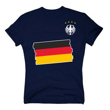 Herren T-Shirt - WM 18 Deutschland Shirt - Fußball Weltmeisterschaft