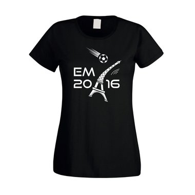 Damen T-Shirt EM 2016 - Eifelturm