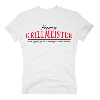 Premium Grillmeister T-Shirt Herren - Gut gegrillt
