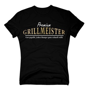 Premium Grillmeister T-Shirt Herren - Gut gegrillt