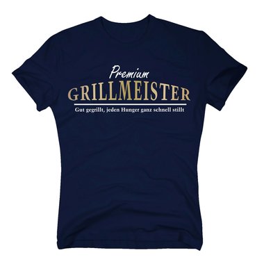 Premium Grillmeister T-Shirt Herren - Gut gegrillt