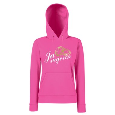 Junggesellinnenabschied Hoodie Damen - Ja Sagerin