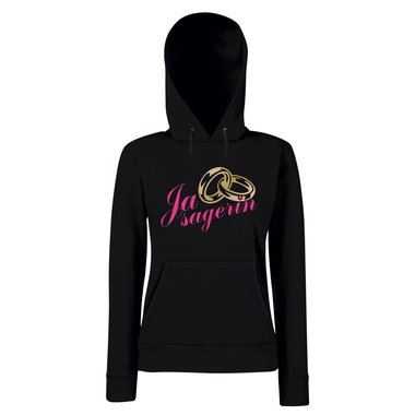 Junggesellinnenabschied Hoodie Damen - Ja Sagerin