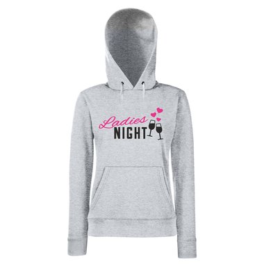 Junggesellinnenabschied Hoodie Damen - Ladies Night Herzen