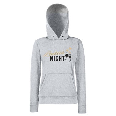 Junggesellinnenabschied Hoodie Damen - Ladies Night Herzen