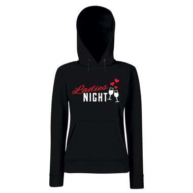 Junggesellinnenabschied Hoodie Damen - Ladies Night Herzen