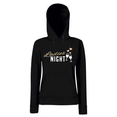 Junggesellinnenabschied Hoodie Damen - Ladies Night Herzen