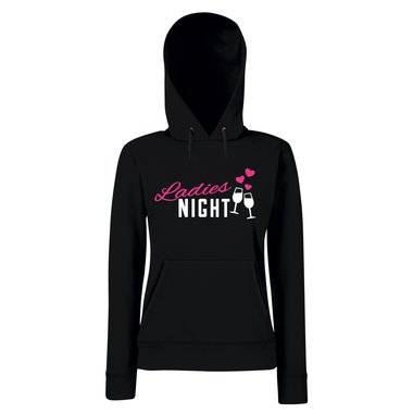 Junggesellinnenabschied Hoodie Damen - Ladies Night Herzen