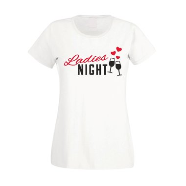 JGA T-Shirts Frauen - Ladies Night Herzen