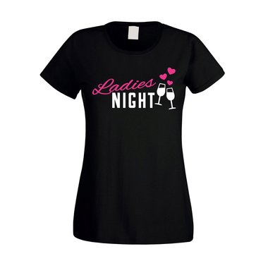 JGA T-Shirts Frauen - Ladies Night Herzen