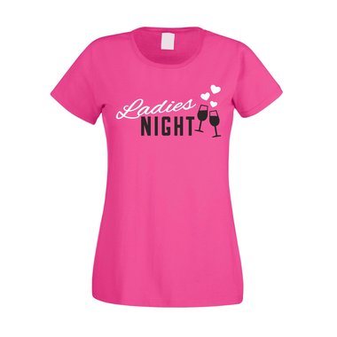 JGA T-Shirts Frauen - Ladies Night Herzen