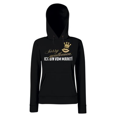 JGA Hoodie Damen - Sorry Gentlemen ich bin vom Markt