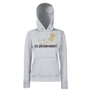 JGA Hoodie Damen - Sorry Gentlemen ich bin vom Markt