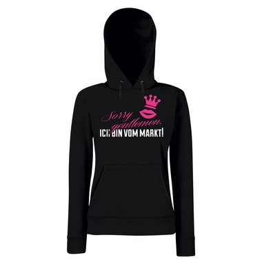 JGA Hoodie Damen - Sorry Gentlemen ich bin vom Markt