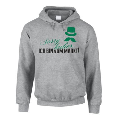 JGA Herren Hoodie - Sorry Ladies, ich bin vom Markt