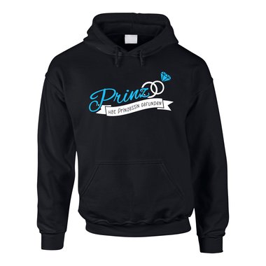 JGA Herren Hoodie - Prinz hat Prinzessin gefunden