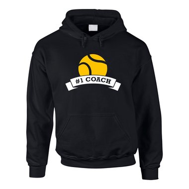 Tennis Hoodie - Herren - Number One Coach