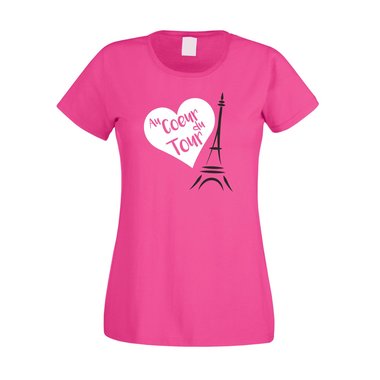 Radsport Damen T-Shirt - Au Coeur du Tour