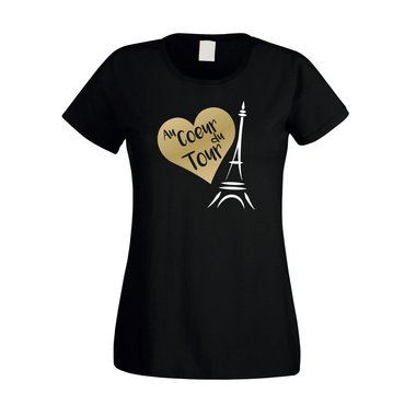 Radsport Damen T-Shirt - Au Coeur du Tour