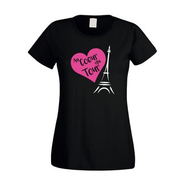 Radsport Damen T-Shirt - Au Coeur du Tour