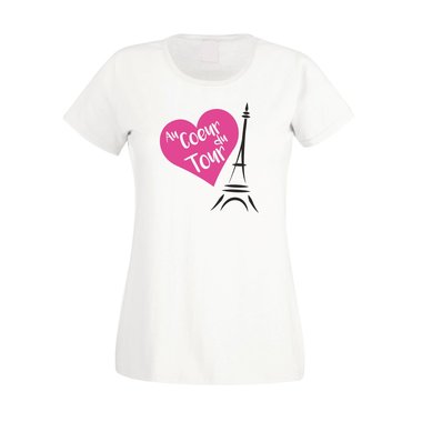 Radsport Damen T-Shirt - Au Coeur du Tour