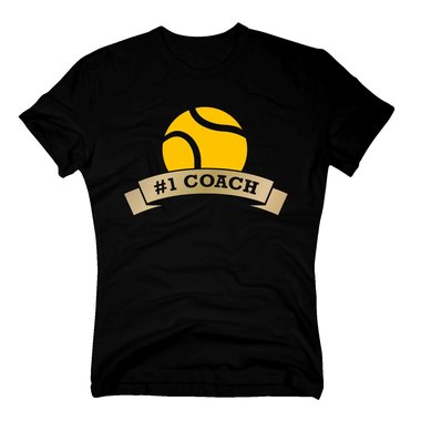 Trainer Geschenk - Herren T-Shirt - Number One Coach