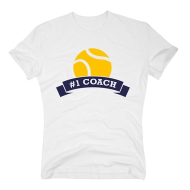 Trainer Geschenk - Herren T-Shirt - Number One Coach