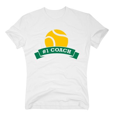 Trainer Geschenk - Herren T-Shirt - Number One Coach