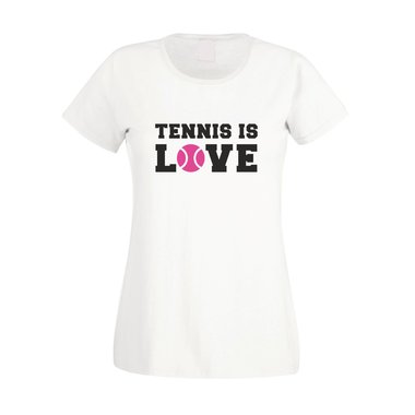 Tennis is Love - Damen T-Shirt