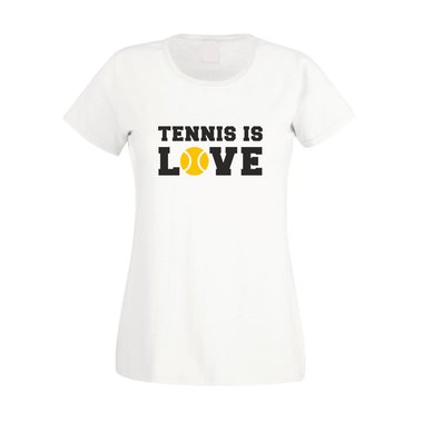 Tennis is Love - Damen T-Shirt