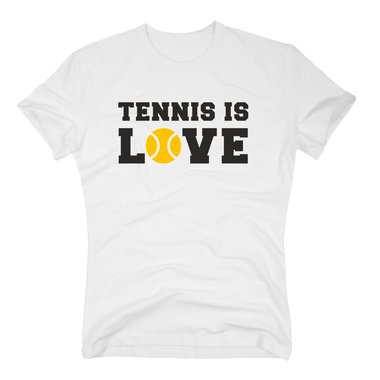 Tennis T-Shirt Herren - Tennis is Love