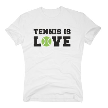 Tennis T-Shirt Herren - Tennis is Love