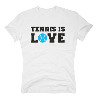 Tennis T-Shirt Herren - Tennis is Love