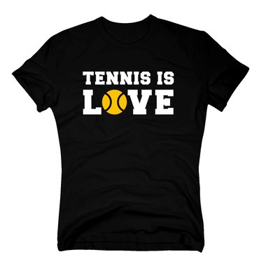 Tennis T-Shirt Herren - Tennis is Love