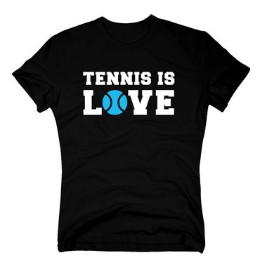 Tennis T-Shirt Herren - Tennis is Love