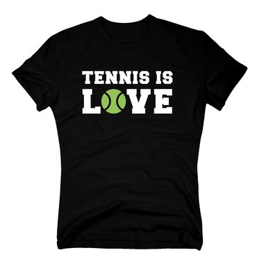 Tennis T-Shirt Herren - Tennis is Love