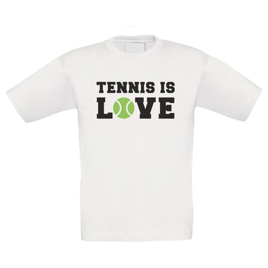Tennis T-Shirt Kinder - Tennis is Love