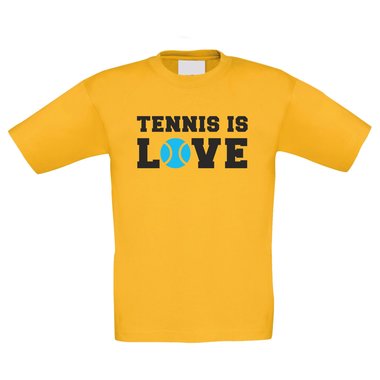 Tennis T-Shirt Kinder - Tennis is Love