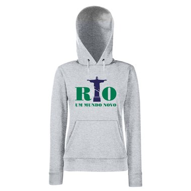 Damen Hoodie - Rio - Um mundo novo