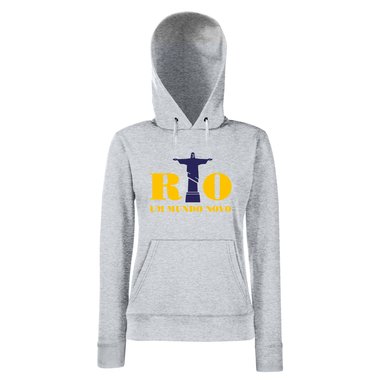 Damen Hoodie - Rio - Um mundo novo